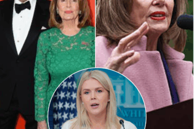 WHITE HOUSE BLAST: KAROLINE LEAVITT DEMANDS CONGRESS PROBE PELOSI FAMILY’S STOCK DEALS From the West Wing, Karoline Leavitt accused Nancy and Paul Pelosi of building a $265 million fortune through questionable trades, a leap from just $165K in the late ’80s. She also flagged their $1.7 million PPP loan, saying “one lucky trade could erase it overnight.” Her message to Congress was blunt: “If you won’t hold the powerful accountable, you’re part of the problem.”