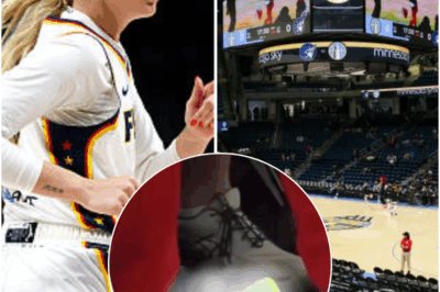 “‘WOMEN SHOULD STAY AT HOME WITH THEIR SEX TOYS’: DISRUPTIVE WNBA FAN SPARKS OUTRAGE WITH OFFENSIVE REMARK” A shocking moment of disrespect at a WNBA game saw a fan shout, “Women should stay at home with their sex toys,” before throwing one onto the court. This vile comment sent shockwaves through the arena, with players and fans alike calling for greater security and respect. Find out how the WNBA is addressing this appalling behavior and what they are doing to ensure such incidents are prevented in the future.