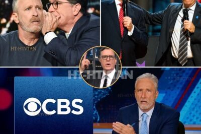 “POWER PLAYS AND PUPPETS—CBS JUST SOLD OUT COLBERT FOR A FOOL.” – JON STEWART BREAKS SILENCE—BLASTS CBS OVER COLBERT CANCELLATION IN FIERY RANT In a moment that’s rocking the industry, Jon Stewart has finally spoken out—and he’s not holding back. What did he call CBS execs? And who exactly is the “fool” they were trying to please?  His words weren’t scripted, and they weren’t subtle. Is this just about Colbert’s exit—or is Stewart exposing something much deeper within the network’s inner circle? As questions swirl and tensions rise, one thing is clear: this wasn’t just a decision… it was a betrayal. What’s really happening behind the scenes at CBS—and why are media insiders suddenly going quiet? The full story is unraveling