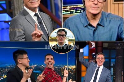 “I Was Forced Into Silence — Until Now” — Stephen Colbert’s Final Words Before CBS Pulled the Plug Spark Nationwide Shock For weeks, Stephen Colbert stayed quiet. Too quiet. Then came the night when everything changed — the red light blinked on, and Colbert spoke like never before. No holds barred. No fear. No filter. Just one powerful moment that shattered the status quo and sent shockwaves through CBS and the entire media world. He stared coldly into the camera. One sentence. Eight words. Calm, unyielding, with zero raised voice or smile. The studio went deathly silent. They thought they could silence him — but they were wrong. His words hit too close to home, exposing a truth no one dared mention. Panic swept the control room; the feed was cut abruptly as fear gripped the network. Within minutes, the clip exploded across social media — and the fallout was unstoppable. This was no ordinary outburst. It was a seismic event that threatened to topple an empire. What made Colbert break his silence? What were those eight words that will forever echo in the history of live TV? The answers are darker — and more explosive — than you can imagine.