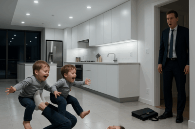 Billionaire’s twins won’t walk until he caught their nanny doing something unbelievable