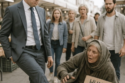 Millionaire kicks a poor beggar in the market not knowing that she is the lost mother he has been searching for years…