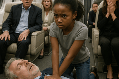 A Poor 12-year-old Black Girl Saved A Millionaire On A Plane… But What He Whispered Made Her Cry Out Loud.