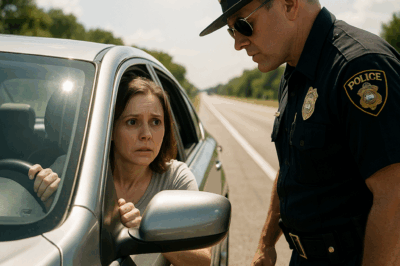 ch1💔 I Was Ready To Write A Speeding Ticket—Until I Saw What Was Lying On The Floorboard.