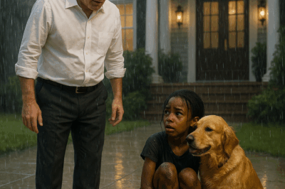ch1🌧️ What happens when a poor Black girl whispers to a billionaire, “Can I sleep in your doghouse?” The answer shattered his world.