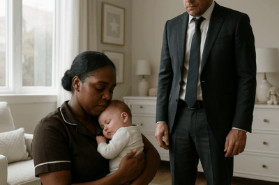 Black maid slept on the floor with the baby — the billionaire saw it… And then happened something strange..