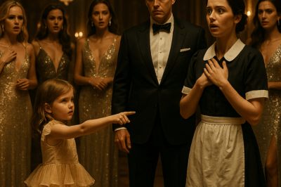 ch1 Dozens of Glamorous Models Stood Waiting—Yet the Billionaire’s Daughter Reached for the Maid