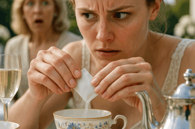 Groom’s Mom Caught the Bride’s Sister Spiking Her Tea at the Wedding! She Swapped the Cups—and the Result Was Jaw-Dropping…