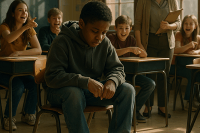 ch1👟 They Laughed At His Torn Sneakers — But The Teacher’s Reaction Stunned the Whole Class