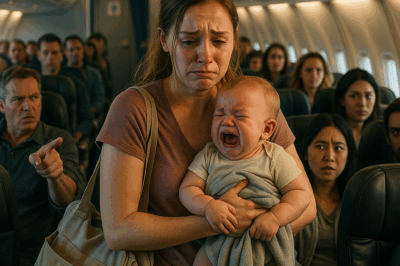 ch1💥 “I Didn’t Pay for This Noise!” My Seatmate Barked at Me and My Crying Baby — Then a Man in a Suit Took a Stand