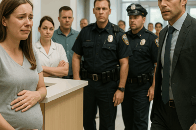 A Nurse Reported a Pregnant Woman to the Police — 15 Minutes Later, Her Husband Arrived and Turned the Whole Situation Upside Down