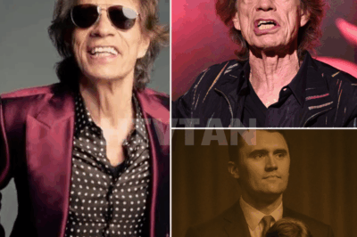 AN UNEXPECTED FAREWELL: Mick Jagger Stops Stadium Show Cold to Honor Charlie Kirk — What Happened Next Left 90,000 People in Tears and Silence No spotlight. No words. No warning. Just Mick Jagger — legendary, weathered, timeless — slowly walking to center stage before a sea of 90,000 fans. The crowd expected an encore. Instead, they got something no one saw coming: a raw, trembling tribute to Charlie Kirk, whose tragic death at 31 had stunned a nation. Mick removed his hat. Sat. And sang. No lights. No cameras zooming in. Just grief, poured through six strings and a voice that has outlived eras. For nearly four minutes, 90,000 people didn’t cheer, didn’t film, didn’t move. Some cried. Others held hands. Everyone felt it. What made Mick do it? Why Charlie? And why in that exact moment? Even the network cut audio… but the moment had already taken on a life of its own. Full footage and crowd reactions below 👇