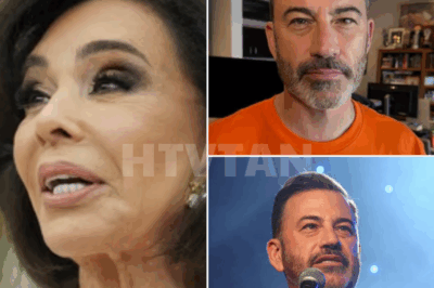 BREAKING: Jimmy Kimmel Sends Shocking 8-Word Text Message to Jeanine Pirro After Show Gets Permanently Banned September 18! The shocking behind-the-scenes TV moment has exploded. Just hours after ABC announced Jimmy Kimmel’s permanent ban on September 18, the comedian unexpectedly sent Jeanine Pirro a text message consisting of exactly 8 words. The content of the message prompted an immediate response from Pirro — and what happened next is what really got the whole country talking…