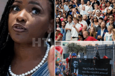 BREAKING: More than 300,000 people turned out for Charlie Kirk’s memorial service, TWO stadiums packed, the scene was filled with tears and prayers. But while the whole country was celebrating, Democratic congresswoman Jasmine Crockett suddenly publicly criticized, calling it a “waste of national resources.” This shocking statement immediately went viral, even revealing a secret that made many people shiver…