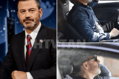 Jimmy Kimmel has finally resurfaced after the shocking and abrupt cancellation of his hit show. All eyes were on him as he stepped out of his car for the first time since the announcement. But in that very moment, cameras captured something completely unexpected — a detail no one saw coming. The stunning scene has left ABC scrambling… 👇