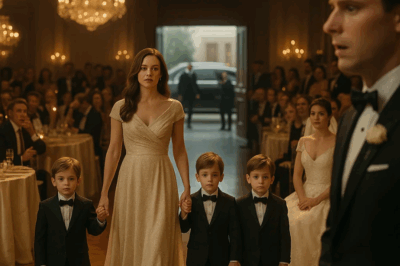 (CH1) He Invited His Poor Ex-Wife To Shame Her At His Wedding—But She Arrived In A Limo With Their Triplets…