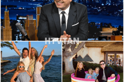 Jimmy Fallon Shares Rare Family Photo with Wife Nancy Juvonen and Their Two Daughters