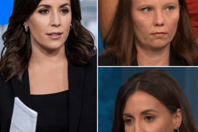 What Just Happened on Live TV? Hallie Jackson’s “Trick” Question Backfires, Forcing the Show to Pause Amid Awkward Silence  It was meant to stir emotion. A calculated, perhaps even rehearsed question from Hallie Jackson—designed to draw out empathy, connection, or maybe just a moment of vulnerability from the guests.  But instead of sympathy, she got something else entirely: frustrated head shakes, dead silence, and a wave of visible discomfort.  One guest looked down. Another scoffed quietly. And for a split second… the show paused. Literally.  Sources close to the production confirmed: that question wasn’t in the script. And the awkward ripple it caused was very real.  So what exactly did she ask? Was it a clever emotional play that misfired—or a tone-deaf moment that hit too close to home?  Viewers are now debating whether Jackson crossed a line—or just exposed a raw nerve no one else was willing to touch.  👇 FULL CLIP + GUEST REACTIONS + WHAT HAPPENED AFTER THE CAMERAS CUT 👇