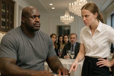 “We don’t serve the poor here”, – the waitress shouted. Waiter who offended big shaq didn’t know WHO he was in real…