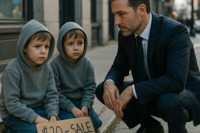 Millionaire stops as twins sell their only toy car to save their mom! Not knowing that their lives would never be the same