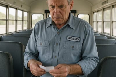 Bus Driver Notices Girl Crying Daily, Looks Under Seat After Drop-Off and Gasps