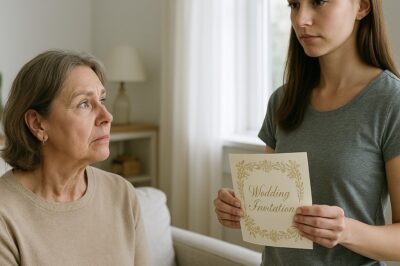 My parents said, “You shouldn’t ruin your brother’s wedding with your presents. Just stay home!” I smiled and…