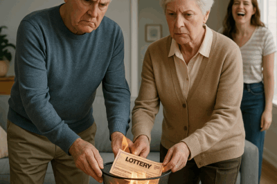 My Mom Burned My $2.5M Lottery Check Because I Refused To Share With My Sister…