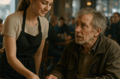A sweet waitress covered the cost of an old guy’s coffee. Little did she know what was about to go down…