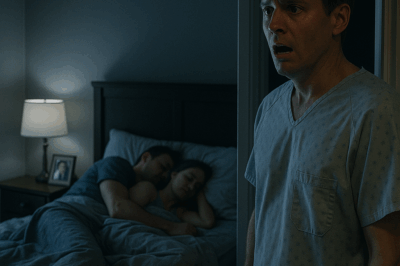 I was released from the hospital a day early, and when I came home, I saw my wife and her…