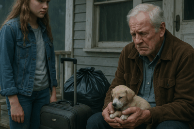 My Stepmom Threw My Granddad Out After He Saved a Puppy — She Didn’t See My Revenge Coming