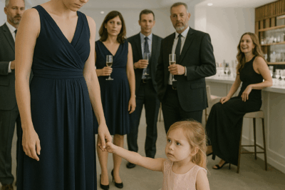 At My Husband’s Work Party, Our Daughter Pointed and Yelled — What She Said Exposed a Heartbreaking Truth