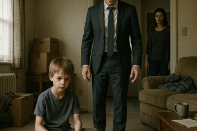 A wealthy man visited his ex-wife to see their 8-year-old son… and was stunned by his appearance….