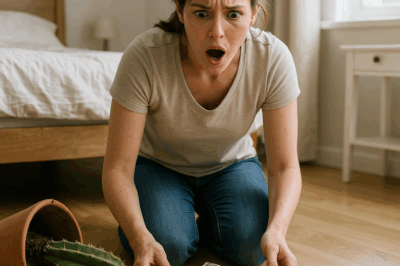 My spouse headed out on a month-long work assignment to a distant town, and I chose to relocate his cherished potted cactus to a different spot, but I clumsily shattered it during the move. My hair stood on end from what I saw inside…
