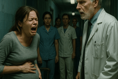 A Pregnant Woman Abandoned Outside the Maternity Ward! Until One Doctor Saw Her Face—and His World Turned Upside Down…