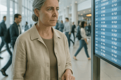 They Said, “Stay In The Airport Lounge, Grandma — We’ll Come Back For You After Check-In!” She didn’t smile. Not yet…