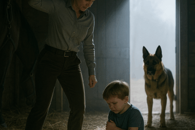 The Child Endured His Stepmother’s Beatings Every Day, Until a K9 Dog Did Something That Gave Everyone Chills.