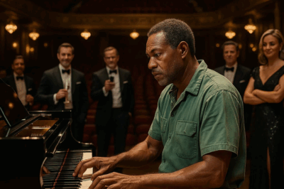 (CH1) Single Dad Janitor Was Asked to Play Piano as a Joke! But What He Played Made Even the CEO Tear Up…