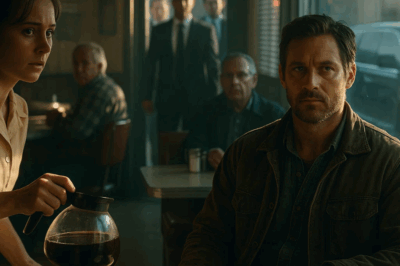 (CH1) WAITRESS GAVE HIM PANCAKES AND WHISPERED, ‘HONEY, IT’S FREE’ EVERY MORNING—UNTIL THE DAY BLACK SUVS PULLED UP OUTSIDE THE DINER.