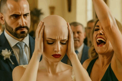 (CH1) During the wedding, my mother-in-law came up to me and ripped off my wig, showing all the guests my bald head – but then something unexpected happened