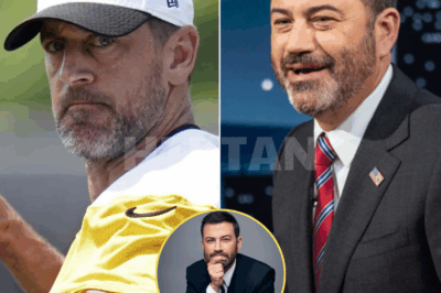 “HE’S TOXIC AND SHOULD NOT BE TOLERATED.” – Aaron Rodgers DEMANDS National Boycott of Jimmy Kimmel, Sparks Explosive Debate on Free Speech vs. Hate Speech in Media NFL icon Aaron Rodgers isn’t holding back. In a searing public statement that’s now ricocheting across the nation, the Super Bowl MVP called for a complete and permanent boycott of Jimmy Kimmel, labeling the former late-night host “a toxic influence who uses his platform to sow division, not dialogue.” Rodgers’ comments come days after Kimmel’s controversial firing and have already ignited a cultural firestorm — with some praising the quarterback’s bold stand, while others accuse him of attacking the very foundation of free speech. Is this a long-overdue reckoning for entertainers with no accountability… or a chilling warning sign for creative freedom in America? The quote that started it all, reactions from both sides, and what Kimmel’s team is saying behind closed doors — it’s all right here 👇