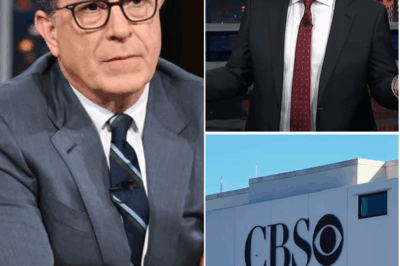 “HE SPOKE. THEY ERASED HIM. STEPHEN COLBERT’S SHOCKING MONOLOGUE WASN’T SUPPOSED TO AIR 🧱📉” No one expected what Colbert said that night. One question, one dollar amount, and suddenly the room went cold. He challenged CBS on air — and 24 hours later, he was gone. Episodes deleted. Footage vanished. No trace. But the internet never forgets.