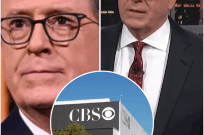 “‘THINK YOU KNOW THE TRUTH? THEN EXPLAIN THIS.’ — COLBERT’S $20M MIC-DROP JUST SHATTERED CBS 💣📺” It wasn’t a joke. It wasn’t satire. It was a single, scorching line aimed straight at the heart of CBS — followed by an accusation so massive, the network went silent. Within 24 hours, The Late Show was gone. Episodes vanished. Executives hid. Now, fans are asking: What exactly was CBS trying to cover up? And why is Colbert’s monologue being erased like it never happened?