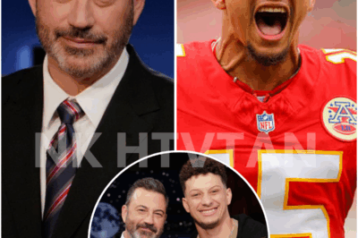 BREAKING: PATRICK MAHOMES CALLS OUT THE SYSTEM AFTER KIMMEL SHOW SHUTDOWN — HIS COMMENT JUST WENT BEYOND FOOTBALL 🧨📣 Patrick Mahomes didn’t just defend a late-night host — he may have just challenged an entire system. In the wake of Jimmy Kimmel Live! being abruptly taken off the air, Mahomes issued a blunt, unexpected statement demanding fairness and accountability. Within minutes, the NFL world erupted — players weighed in, analysts scrambled, and fans flooded social media. But Mahomes wasn’t just speaking for a friend. His words hit a nerve that stretched far beyond comedy or sports — into the heart of public trust, cancel culture, and the growing demand for consistency across industries. Why did Mahomes choose this moment? And what is it about his words that made the NFL — and America — stop and listen? Full details and fallout 👇