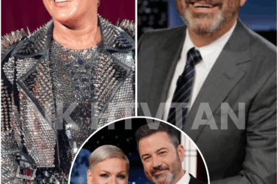 THEY DIDN’T JUST SUSPEND HIM — ABC ALLEGEDLY DEMANDED AN APOLOGY AND CASH FROM KIMMEL… UNTIL PINK SPOKE UP 💥 The scandal behind Jimmy Kimmel Live!’s suspension just got messier. Leaked details now claim ABC didn’t just bench Kimmel — they demanded a public apology and a private cash settlement to bring him back. While media execs scrambled to spin it, pop icon Pink lit the match that turned a TV controversy into a cultural flashpoint. With one sentence — sharp, fearless, and unapologetic — she shifted the entire conversation. Within hours, her words went viral, trending globally, and sparking a wave of celebrity and fan backlash. What exactly did Pink say? And why is it being called “the line that networks will regret forever”? Full story in the comments 👇