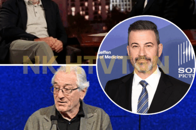 JIMMY KIMMEL RETURNS — AND ROBERT DE NIRO’S SHOCKING ROLE IN THE OPENING SKETCH HAS EVERYONE TALKING 😱🎙️ Nobody expected Robert De Niro to show up. But when he walked on stage dressed as the new FCC Chair — sharp suit, stern glare, and sarcasm to match — the message was impossible to miss. Jimmy Kimmel’s comeback wasn’t just a return to laughs; it was a pointed, smartly wrapped commentary on free speech, media control, and who really gets to decide what airs. De Niro’s sketch is already going viral, with fans and critics calling it “a masterclass in subversive late-night.” So what exactly did he say — and why is this moment being called one of the boldest statements in Kimmel’s career? Full breakdown here 👇