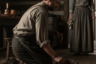 I was ready to be yelled at. What I didn’t expect… was someone kneeling to help me clean the floor. That afternoon, I dropped the stew pot. The iron clanged loud and hot, stew splattered across the wood. CH1