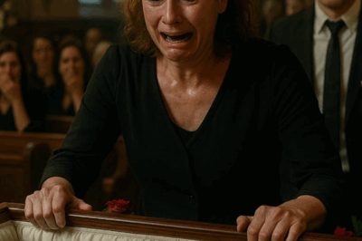 At her son’s funeral, a grieving mother lifted the coffin lid. What she saw inside made the entire church gasp… CH1