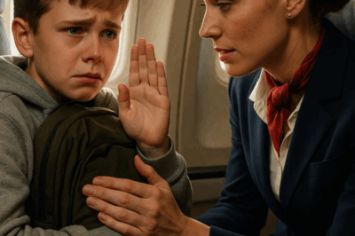 ✈️ A Little Boy Made a Strange Hand Signal on the Plane—The Flight Attendant Froze When She Realized What It Meant… ch1