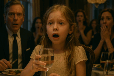 (CH1) The millionaire’s daughter had lived her whole life in silence, her lips never forming the words her father longed to hear. Doctors said she might never speak, and over the years, hope slowly faded. One evening at dinner, she reached for her glass, lifted it carefully, and took a single sip. Everyone watched, unaware that such a simple act would change everything. A moment later, her father froze as the sound he thought he’d never hear filled the room — and it brought tears to every eye