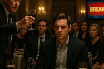 (CH1) My dad raised his glass and sneered, ‘you’re a burden,’ then went on to toast my brother as if i weren’t in the room. i sat there, swallowing the hurt, determined not to make a scene — until the living room tv suddenly flashed and cnn cut in with a breaking alert. the anchor’s voice filled the house: ‘breaking: major development involving the man you all just cheered for…’ the room froze, my silence shattered, and the truth revealed on live television left everyone staring at each other in disbelief